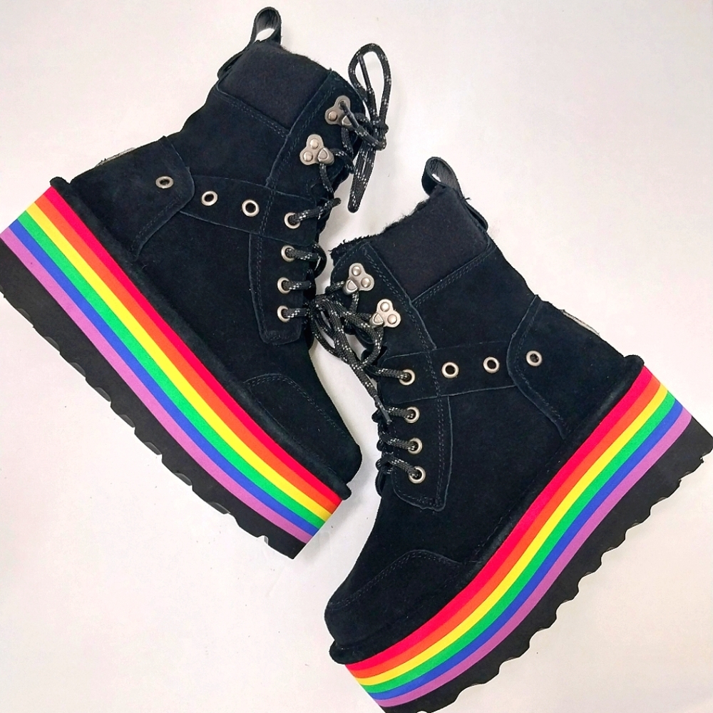 Bearpaw‎ Retro Alicia Platform Pride Boots, NEW, Size 6|EUR 37 - Picture 12 of 12